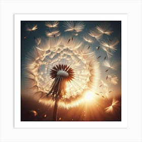 Dandelion 9 Art Print