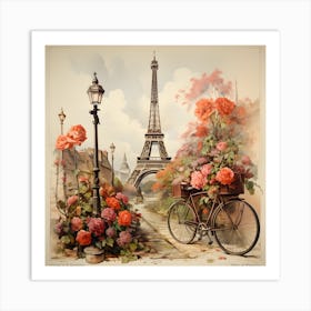 Old Paris By Csaba Fikker 40 Art Print