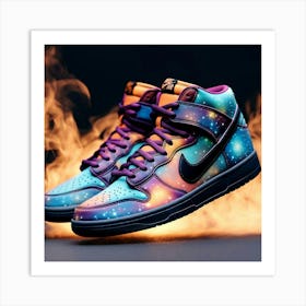 Nike Dunk High Galaxy 5 Art Print