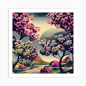 Lovely Landscape 3 Art Print