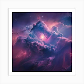 Nebula Art Print