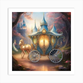 Cinderella Carriage 2 Art Print