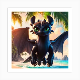How To Train Your Dragon Art Print