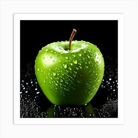 Green Apple — Stock Photo Art Print