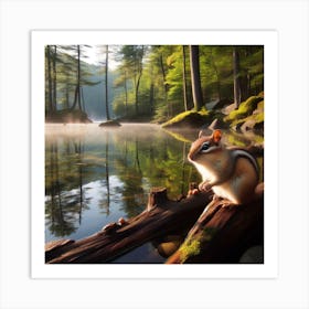 Chipmunk 2 Art Print