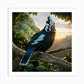 Bird In The Forest Art Print