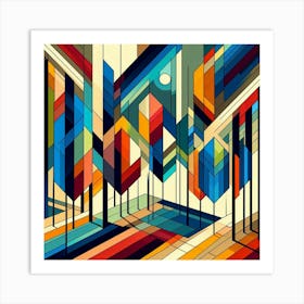 Abstract Painting 134 Art Print