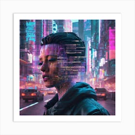 Cyborg 48 Art Print