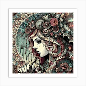 Psychedelic Art Art Print