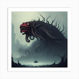 Kraken Art Print