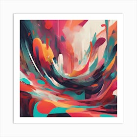 Dive Into The World Of Abstraction 1 Art Print