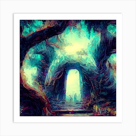 Portal Of Dreams Art Print