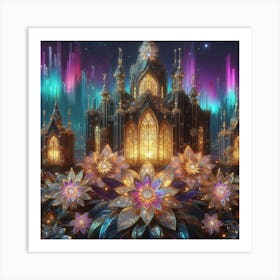 Fantasy Castle Art Print