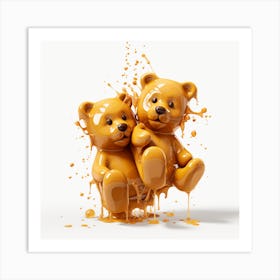 Teddy Bears 4 Art Print