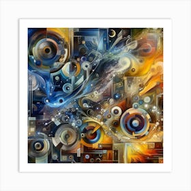 Abstract Painting 4 Art Print