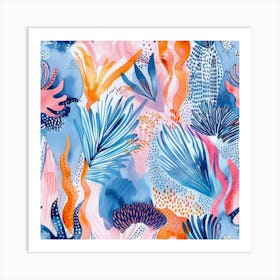 Coral Reef Art Print