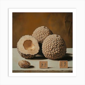 Chinese Fruit Art Print