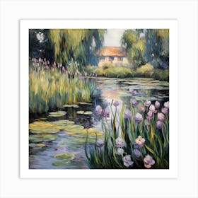 Soft Threads of Spring Art Print