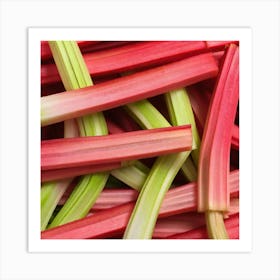 Rhubarb 11 Art Print