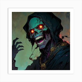 Skeleton 1 Art Print