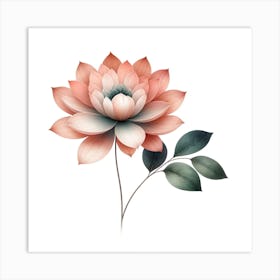 Lotus Flower 11 Art Print