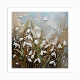 Snowdrops 3 Art Print