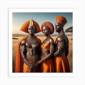 Africans Art Print