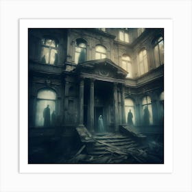 Ghosts In The House Art Print