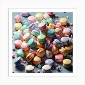 Macarons 5 Art Print