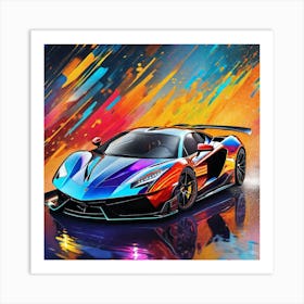 Lamborghini 111 Art Print