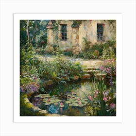 Cottage Dream Garden 7 Art Print