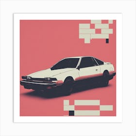 Nissan Gtr Art Print