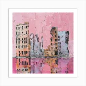 Pink City 2 Art Print