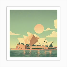 Sydney Opera House 11 Art Print