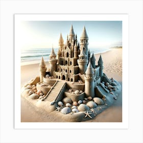 Sandcastle Art Print