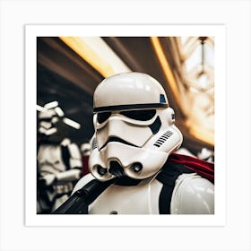 Stormtrooper 1 Art Print
