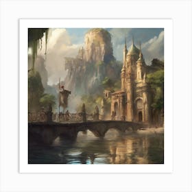 Fantasy Painting 29 Art Print