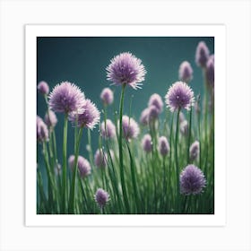 Chives 5 Art Print