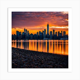 Skyline Art Print