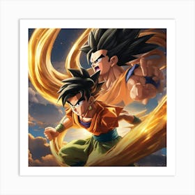 Dragon Ball Z 45 Art Print