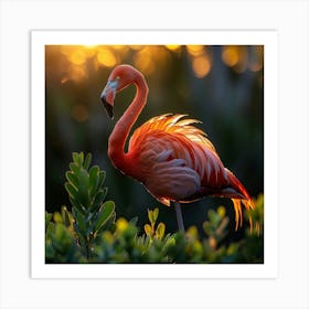 Flamingo 29 Art Print