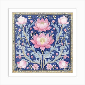 Lotus Flower Art 3 Art Print