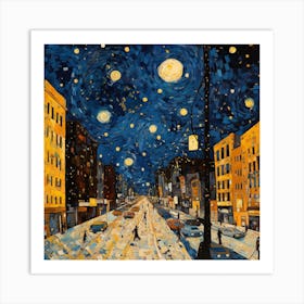 Starry Night 1 Art Print