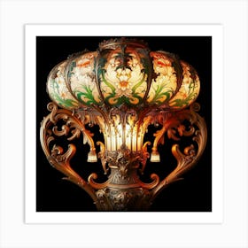 Ornate Lamp Art Print