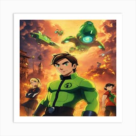 Green Lantern Poster Art Print