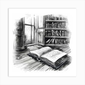 Open Book 2 Art Print