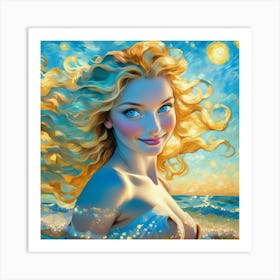 Little Mermaid jo Art Print