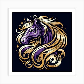 Horse Head 6 Art Print