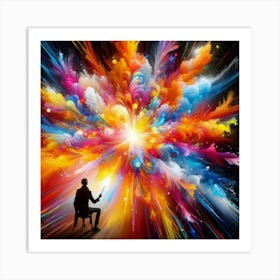 Abstract Painting 15 Art Print