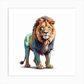 Lion11 Art Print